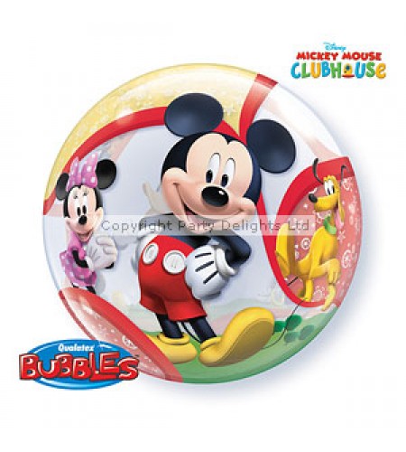 BALÃO BUBBLES MICKEY MOUSE 22"